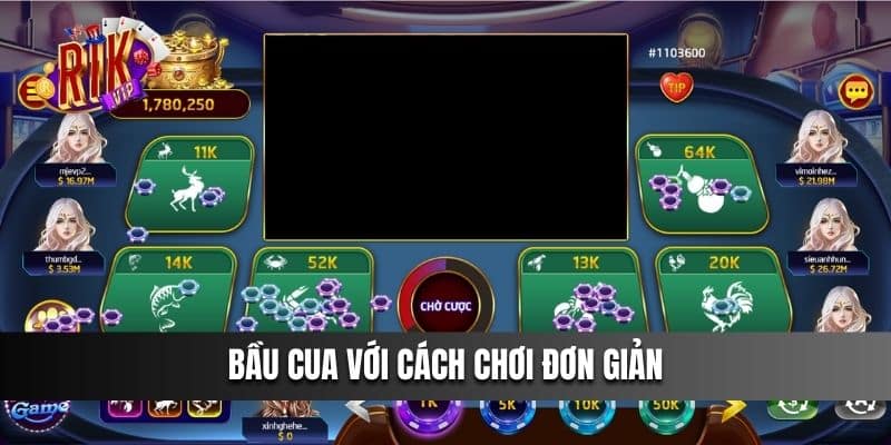 Bầu Cua với cách chơi đơn giản