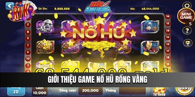 Giới thiệu game Nổ Hũ Rồng Vàng