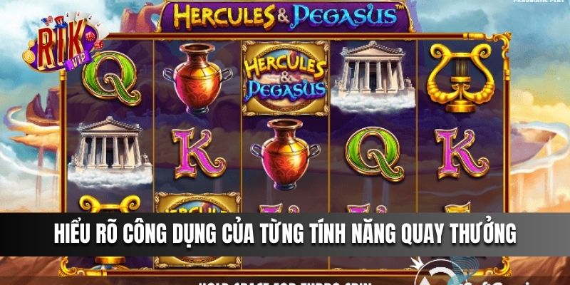 Hiểu rõ công dụng của từng tính năng quay thưởng